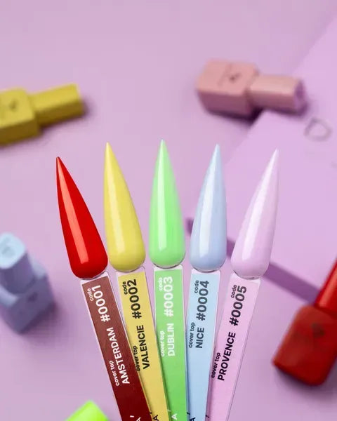 DNKa' Cover Top No.0005 Provence Camouflage No Wipe Top Coat