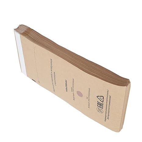 100PCS Self-Sealing Paper Pouches, Disposable Nail & Cosmetic Tool Cleaning Bags (100x200mm)