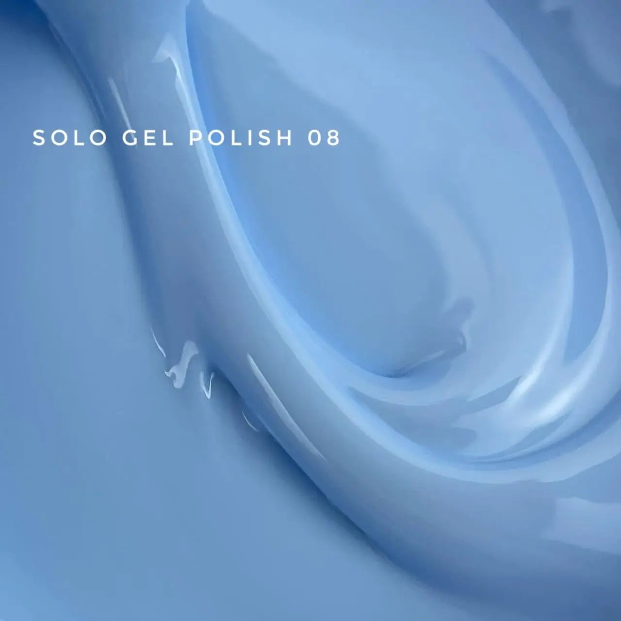 Touch SOLO Gel Polish No.08 – One-Step 3-in-1 Gel Polish 9 ml, Base + Color + Top, Long-Lasting Pedicure