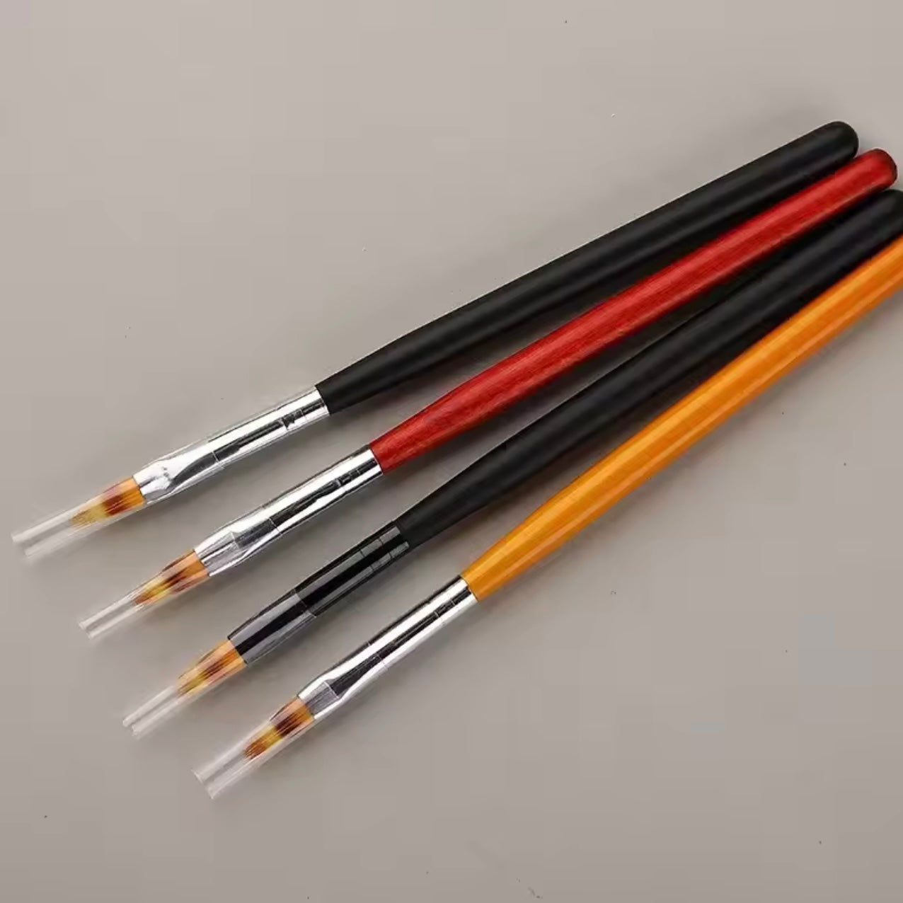 Nail Art Brush, Lace Ombre Gradient Acrylic Gel Brush, DIY Nail Design & Flower Painting Tool