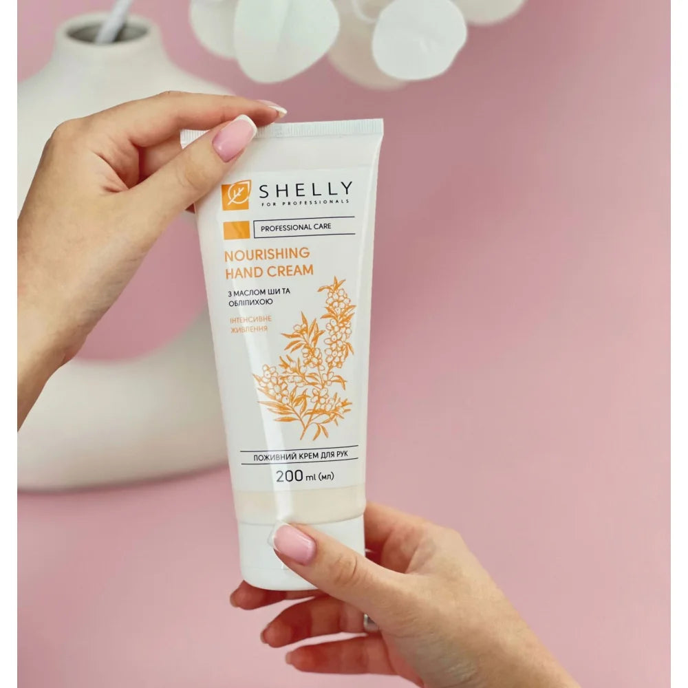 Shelly Nourishing Hand Cream with Shea Butter & Sea Buckthorn 200 ml