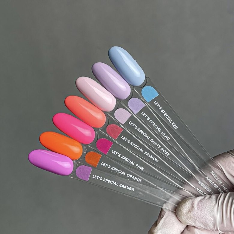 Nails Of The Day Gel Polish Salmon Warm Salmon Hybrid Gel Polish, Ultra-Pigmented