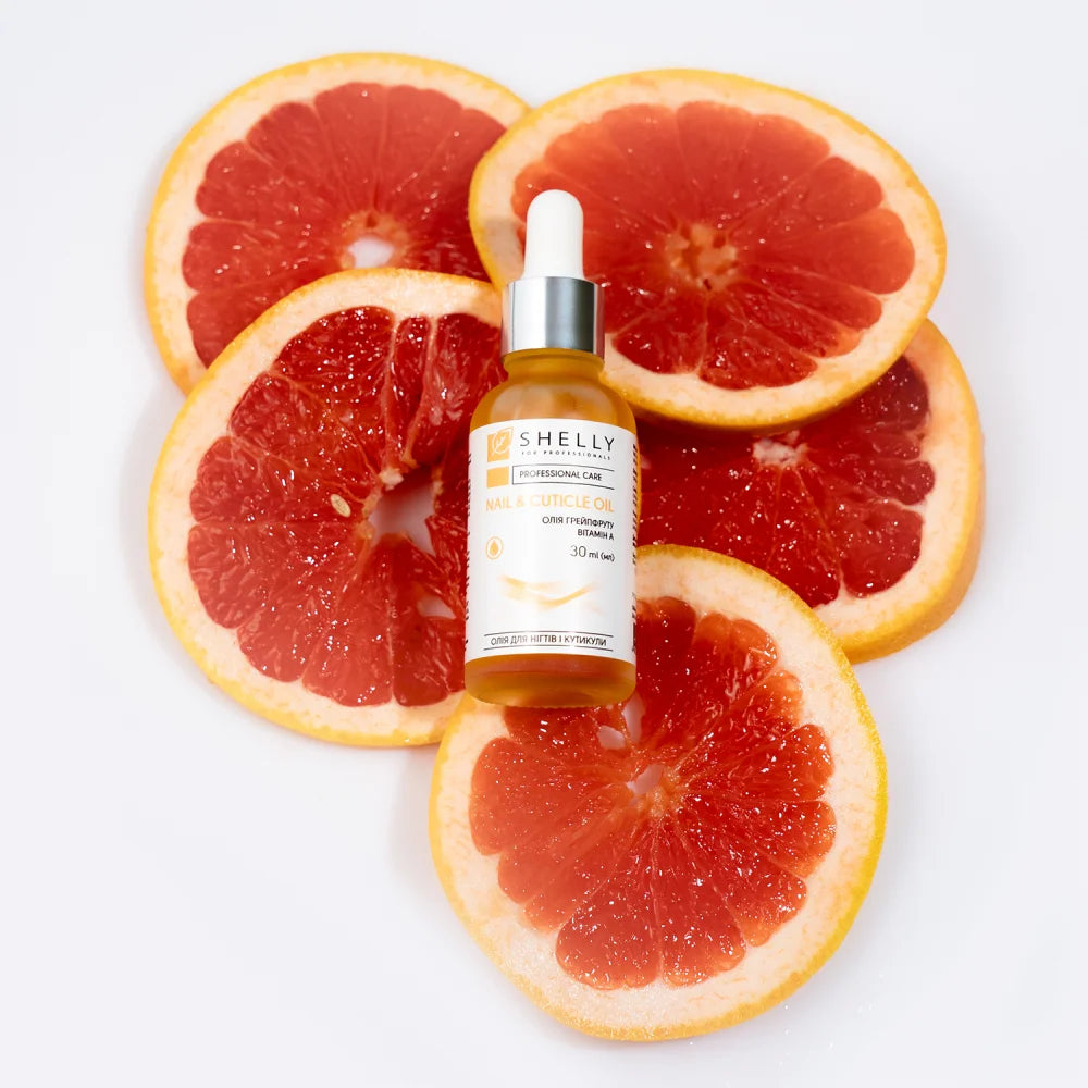 Shelly Nail & Cuticle Oil with Grapefruit Extract & Vitamin A 30 ml