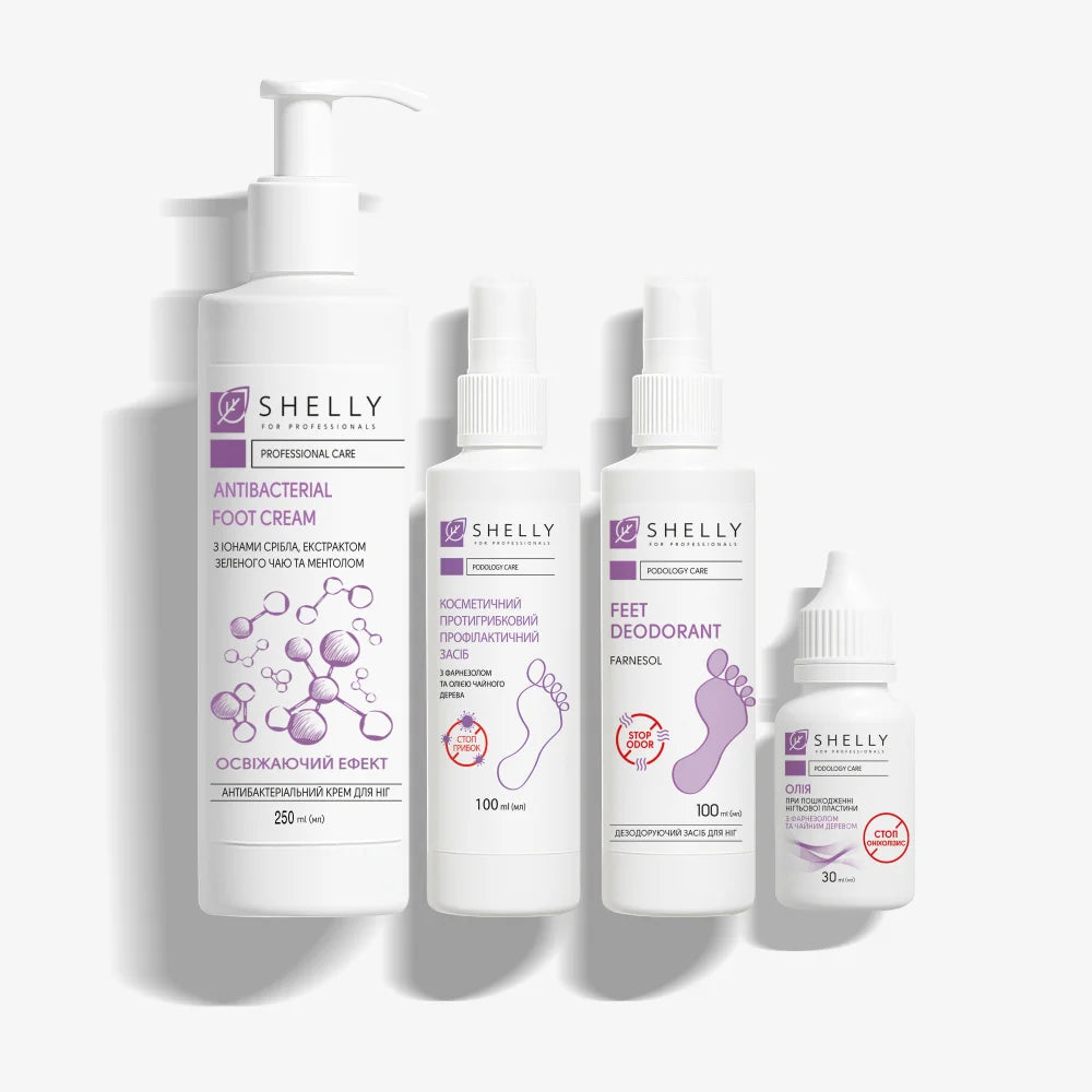 Shelly Complete Podology Care Complex for Feet, Toes & Nails