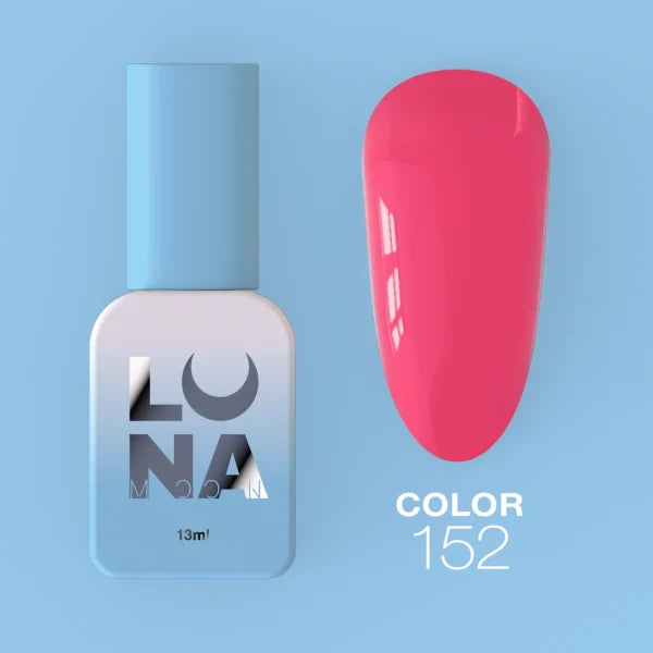 LUNAmoon Colour Varnish No.152, Hybrid Gel Polish, Full Coverage, Medium Viscosity
