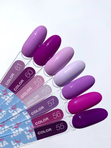 LUNAmoon Colour Varnish No.59, Hybrid Gel Polish, Full Coverage, Medium Viscosity