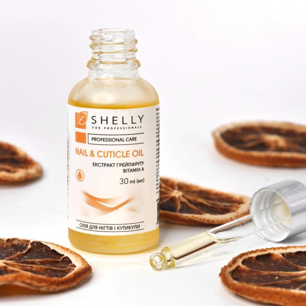 Shelly Nail & Cuticle Oil with Grapefruit Extract & Vitamin A 30 ml
