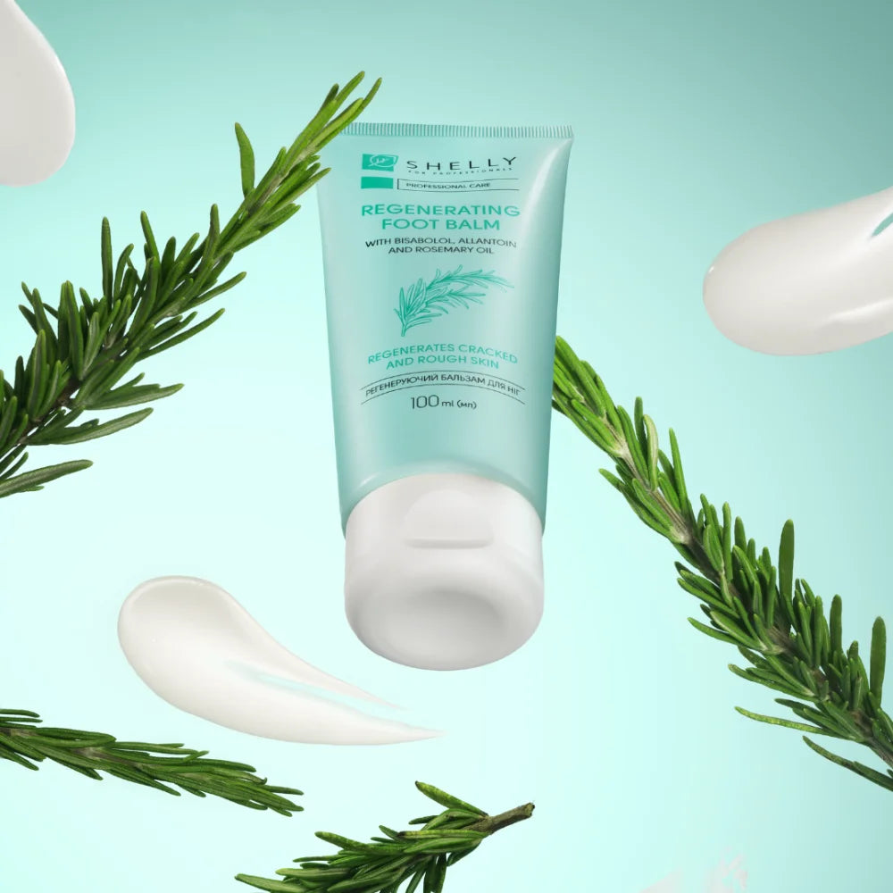 Shelly Regenerating Foot Balm with Bisabolol, Allantoin & Rosemary Oil 100 ml