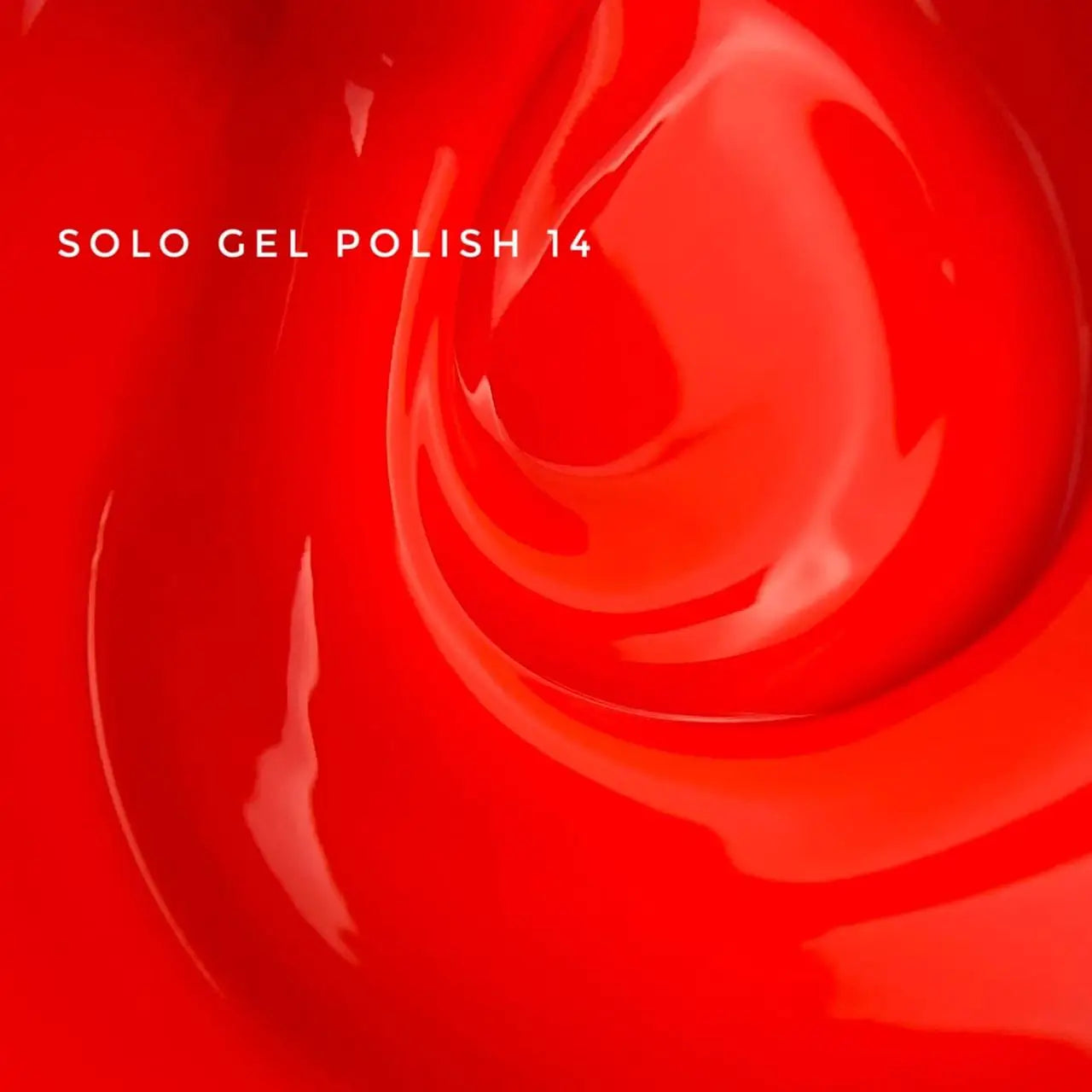 Touch SOLO Gel Polish No.14 – 3-in-1 One-Step Gel Polish, Base + Color + Top, 9 ml, Long-Lasting Pedicure Formula