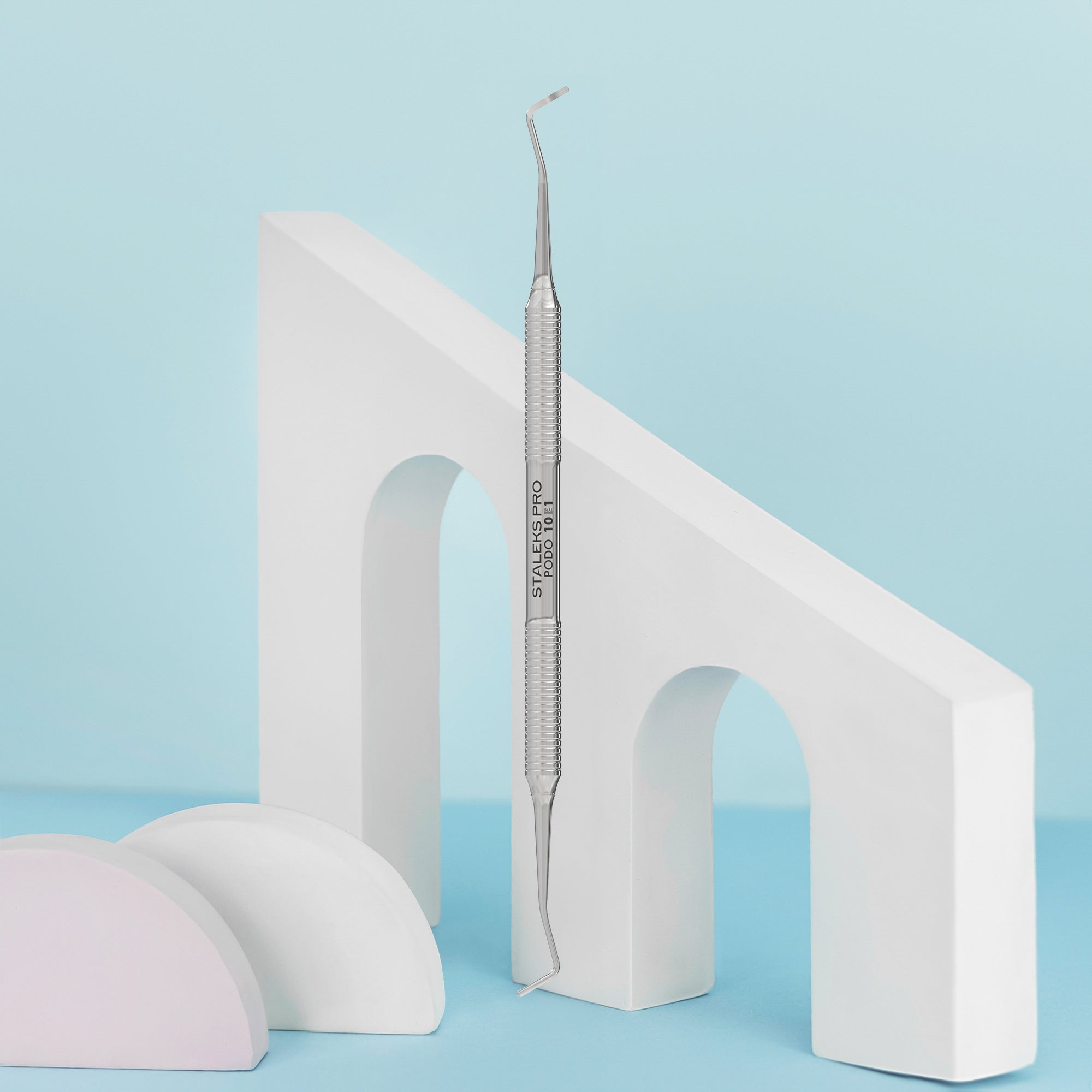 Staleks Professional Podology Curette PODO 10 TYPE 1 (Double-Ended Curette)