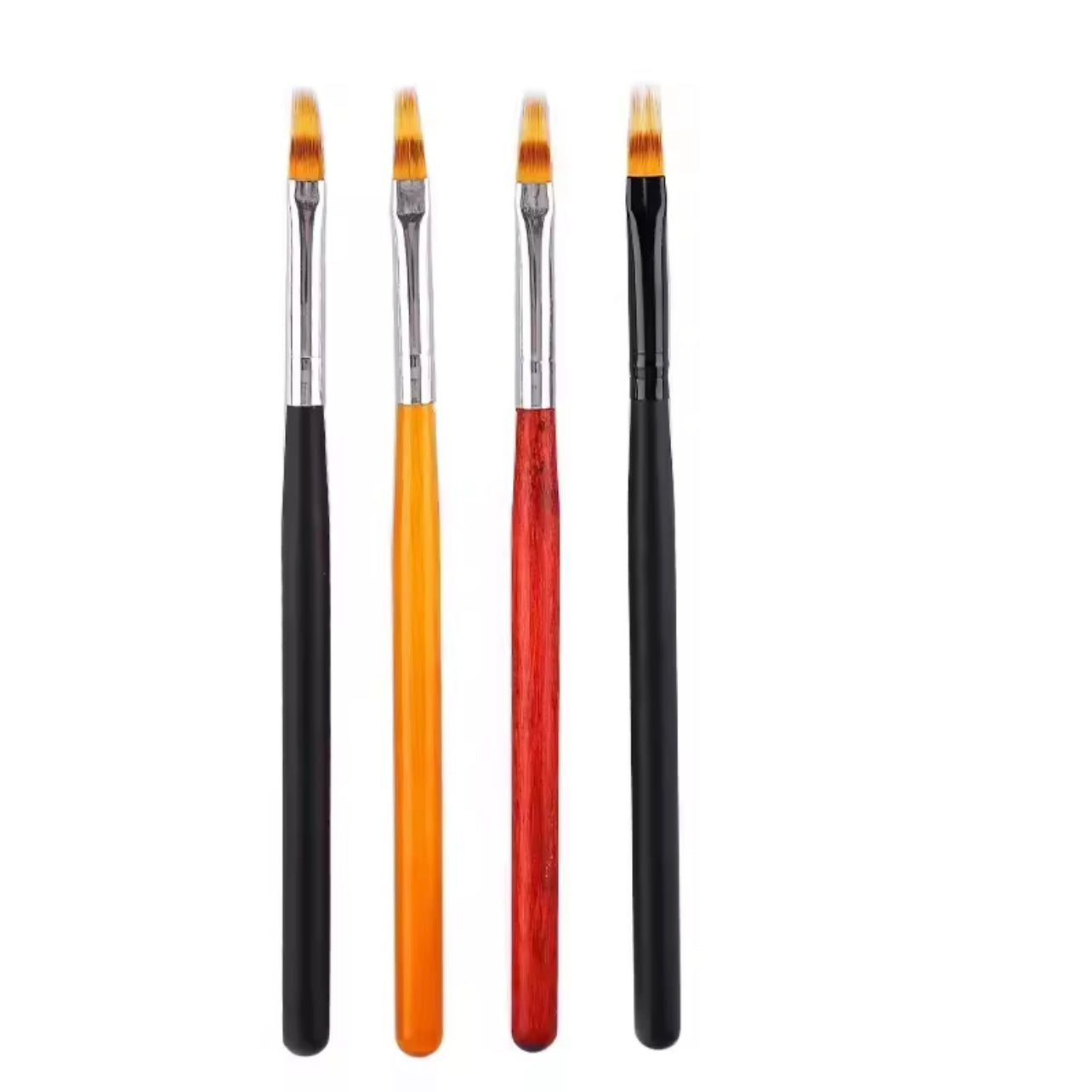 Nail Art Brush, Lace Ombre Gradient Acrylic Gel Brush, DIY Nail Design & Flower Painting Tool