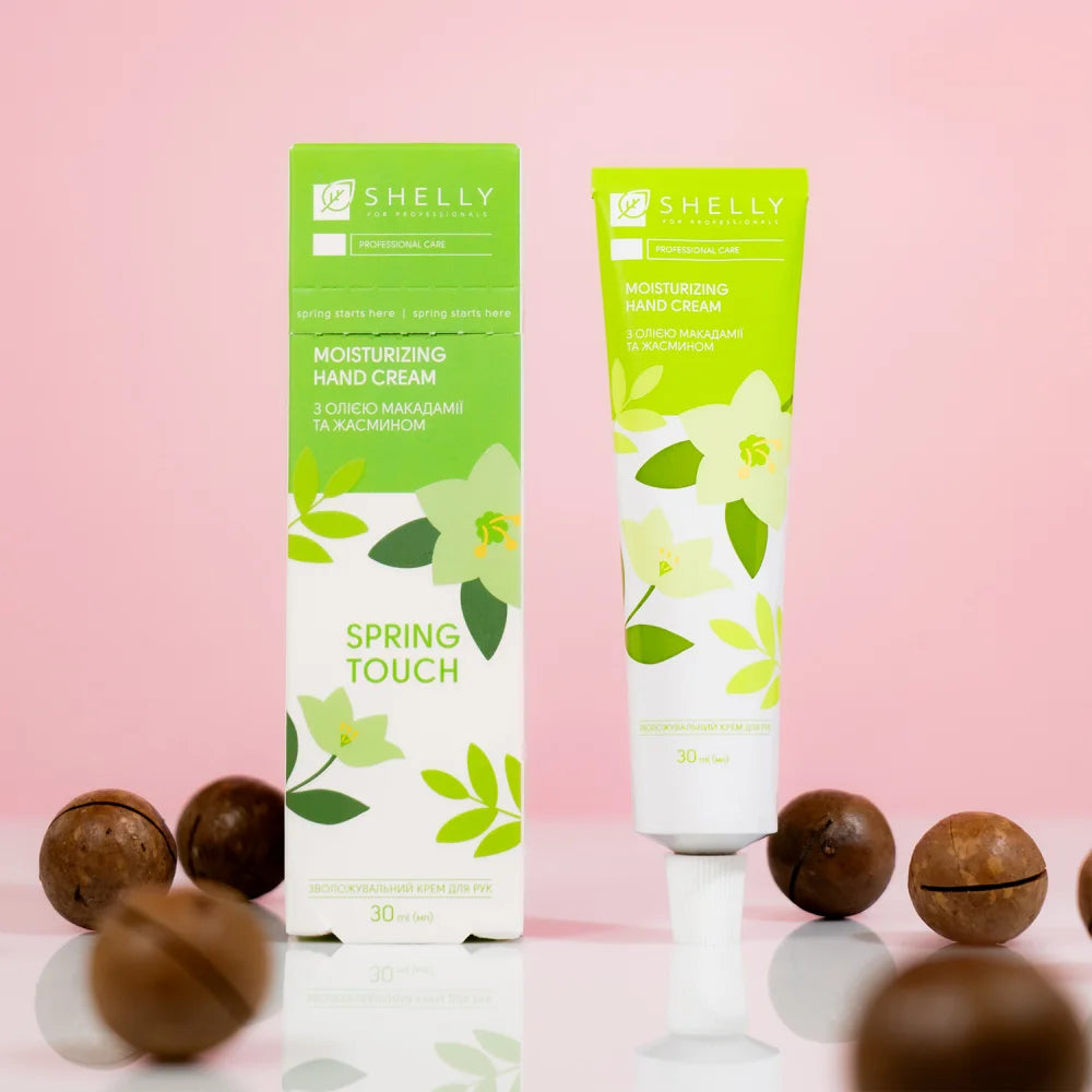Shelly Spring Touch Moisturizing Hand Cream with Macadamia Oil & Jasmine 30 ml