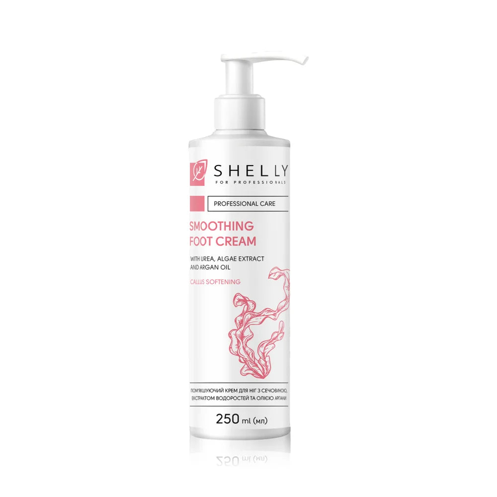 Shelly Softening Foot Cream with Urea, Seaweed Extract & Argan Oil 250 ml