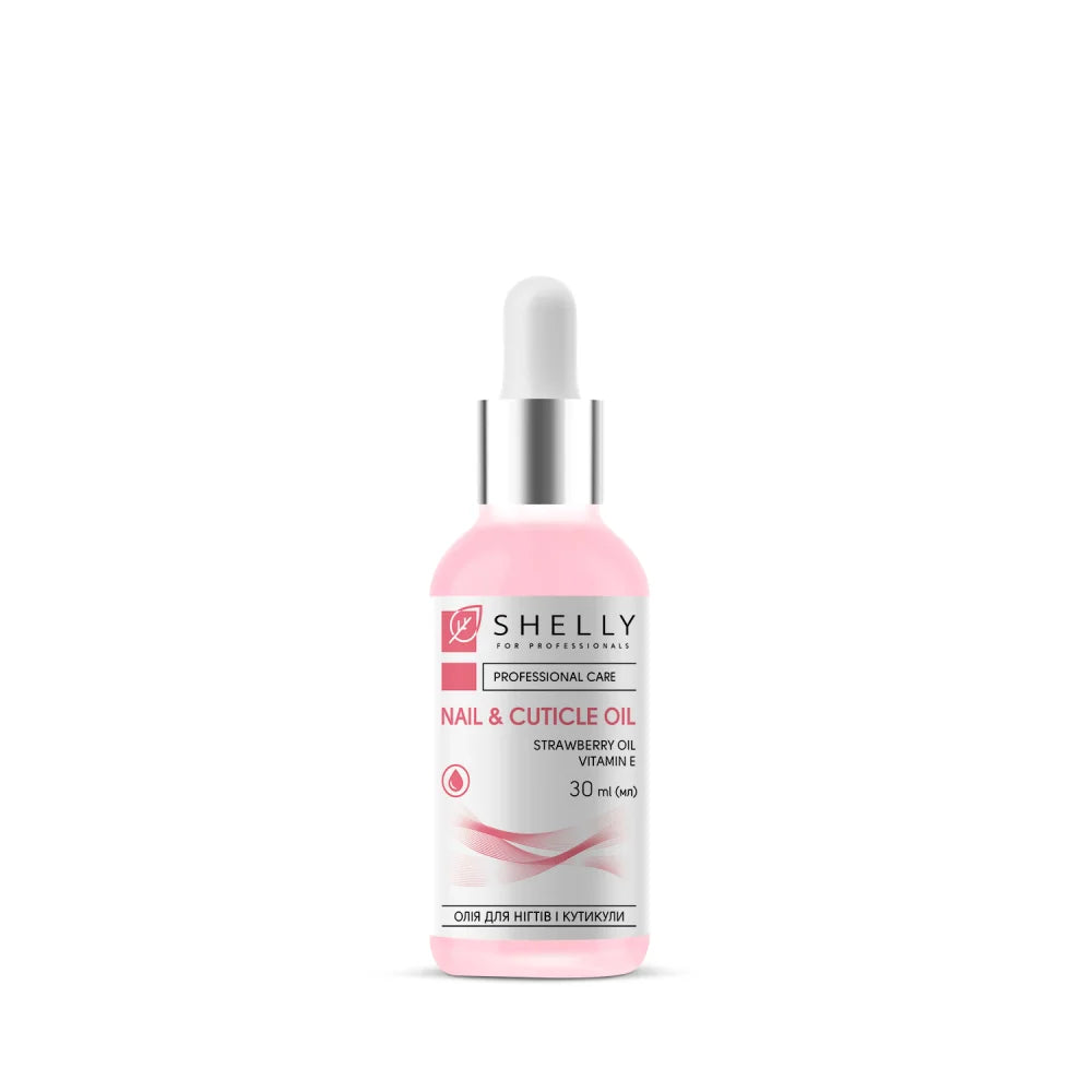 Shelly Cuticle & Nail Oil with Strawberry Extract and Vitamin E 30 ml