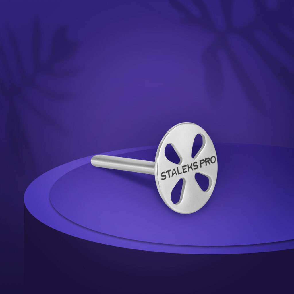 Staleks Pedicure Disc PODODISC M EXPERT with Set of 5 Disposable Files 180 Grit (20 mm)