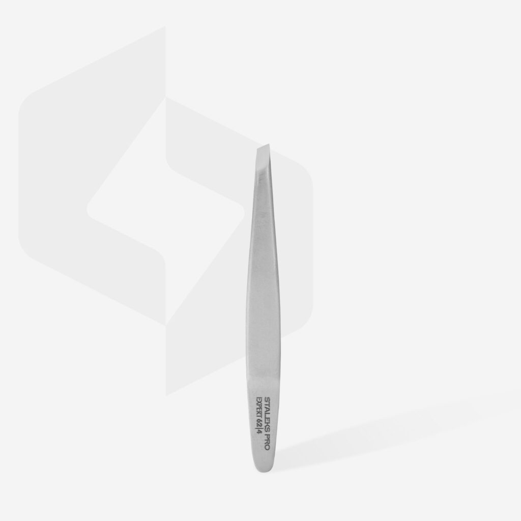 Staleks Eyebrow Tweezers EXPERT 62 TYPE 4 (Narrow Beveled)